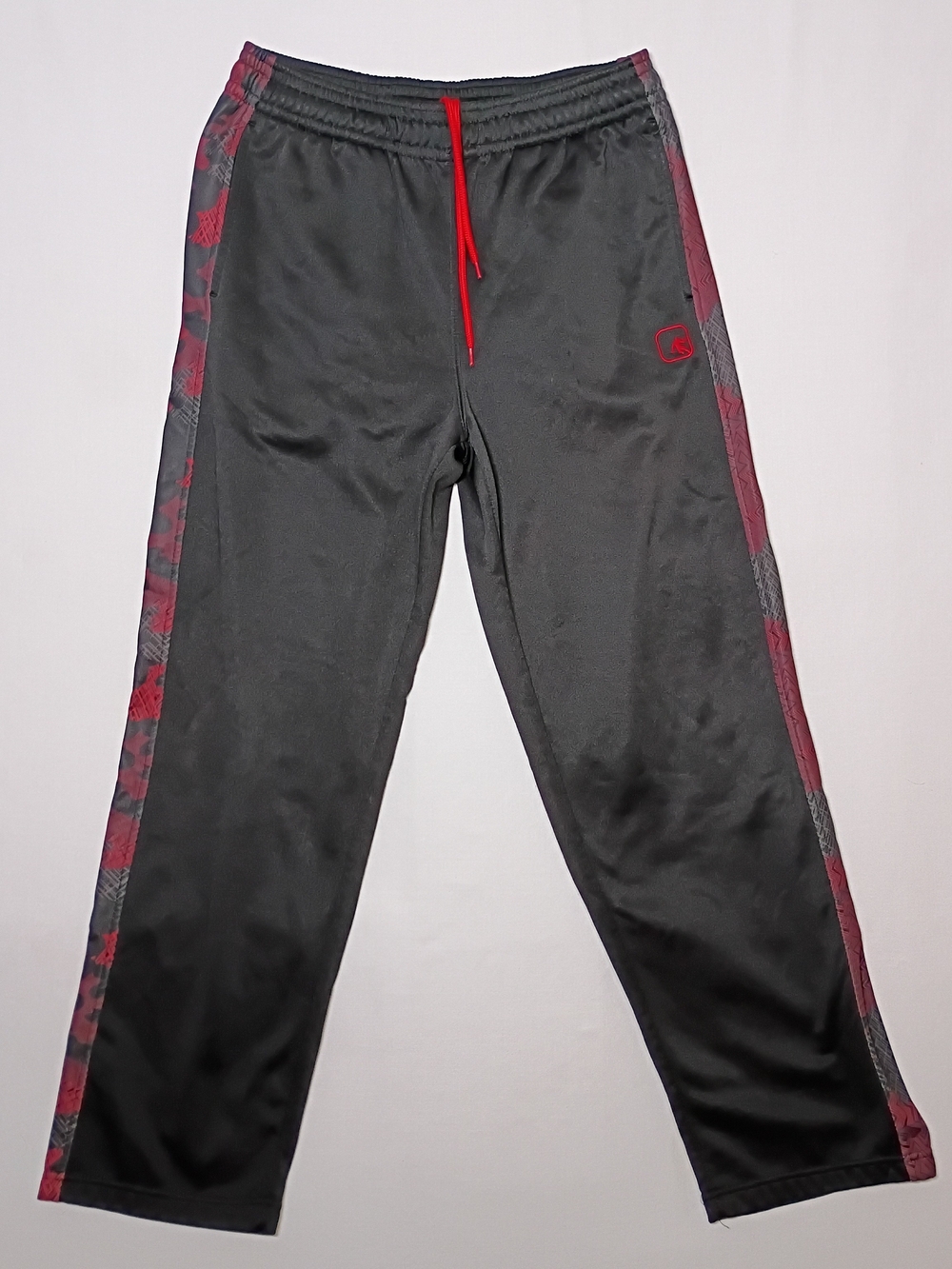 Vintage And1 Mens Open Hem Tricot Training Pants Medium Black